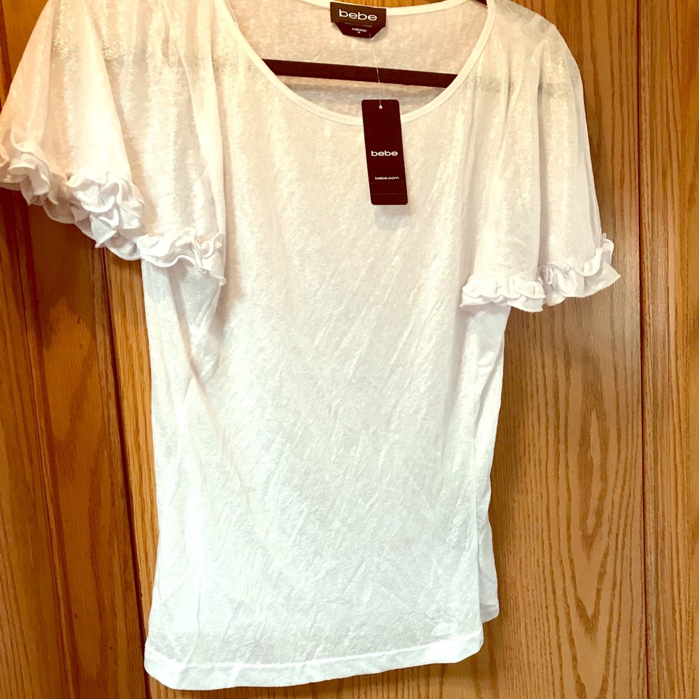 White Bebe shirt
